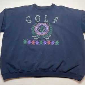Vintage Golf World Championships Crewneck Size XL